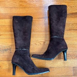 Bellofatto Italian Leather Suede Heeled Boots